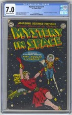 Mystery in Space #1 CGC 7.0 DC 1951 1st Knights Key Science Fiction L12 321 cm picture