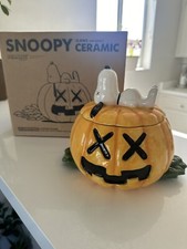 Kaws Snoopy Pumpkin Ceramic Sculpture OriginalFake Edition of 500 picture