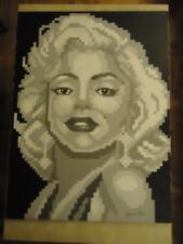ORIGINAL HUGE 40'' X 30'' PAINTING ''MARILYN MONROE'' BY COMIC ARTIST JAMES CHEN picture