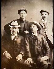 Rare Antique Tintype of the Earp Brothers Old West Top Lot picture