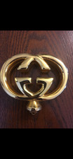EXTREMELY RARE ORIGINAL GUCCI 24k P CADILLAC SEVILLE HOOD ORNAMENT CAR MASCOT picture