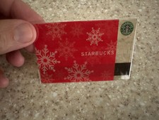 Starbucks 2003 Germany Winter Snowflakes Coffee Gift Card VHTF HTF Rare picture