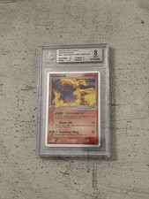 2003-06 POKEMON PROMOS NINTENDO BLACK STAR MOLTRES EX #31 TIN ERROR LABEL BGS 8 picture