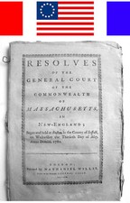 1781 Antique 4TH OF JULY MADE HOLIDAY Revolutionary War Declaration Independence picture