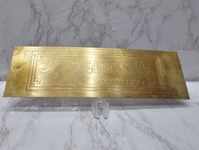 1910s Antique Autocar Brass Era Builder Plate Pre War VOLVO Co Ardmore PA Car picture