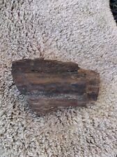 Petrified wood half log that's crystallize it's a beautiful piece  picture