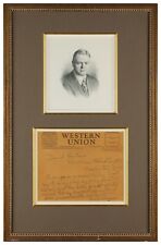 Herbert Hoover - Autograph Letter Signed on 11-4-1928 - Two Days Before Election picture