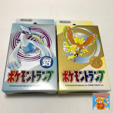 Lot 2 Pokemon Gold Silver Playing Cards Box Set Rare New Unopened Japan Import picture