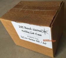 2011 BENCHWARMER HOLIDAY CASE(12 FACTORY BOX SET) #/60 TOTAL 260+ AUTOGRAPH/AUTO picture