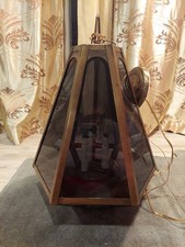 Medieval Windsor Castle Lantern Converted to Electric Fixture Hung by Edward III picture