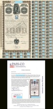 Queen Victoria $1,000 Pesos Banco De Londres Y Mexico - 1905 dated Mexican Sto picture