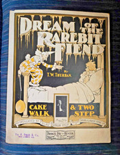 1899 Winsor McCay DREAM of the RAREBIT FIEND Sheet Music 