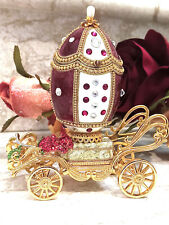 Luxury Gifts for women Faberge Egg Gift for her Musical Trinket 24k GOLD Fabergé picture