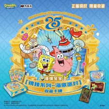 SpongeBob SquarePants 25th Anni Undersea Party Trading Cards sealed case(18 box) picture