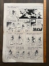 💥 Uncle Scrooge # 63 Silver Age Signed Carl Barks Original Comic Art 26 x 18 💥 picture
