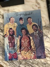 Rocky Cast Signed 8x10 Absolutely One Of The Kind Gorgeous Autographs picture