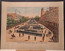 1892 RARE GRAND ARMY REPUBLIC WASHINGTON KEYSTONE PHILADELPHIA 25 7/8