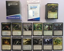 MTG Commander Deck The Master Transcendent Sultai Grave Theft 1 Box 100 Sleeves picture