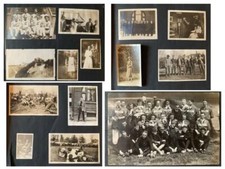 1915 CORNELL PHOTO ALBUM SPORTS MUD WRESTLING PSI TAU STEAMSHIP TRAVEL ITHACA NY picture