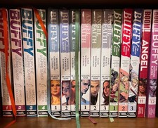 Buffy the Vampire Slayer Season 8, 9, 10, 11, 12 Library Edition Books Vol. 1- 4 picture