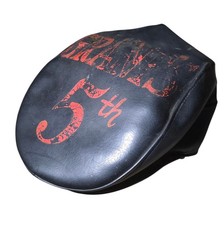 HOT ROD CAR CLUB GREASER VINTAGE HAT CHICAGOLAND FRANK'S 5th COOK COUNTY IL picture