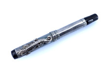 Montblanc Fountain pen - Silver Lizard - 1930s - SIMPLO Original .925 silver picture