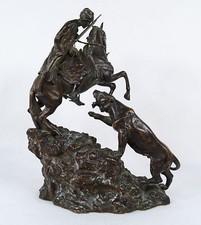 Franz Bergman (Austrian, 1898–1963) ANTIQUE AUTHENTIC BRONZE SCULPTURE Signed picture