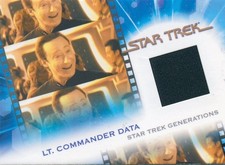 SCARCE VHTF Star Trek the Next Generation A&I Chase Card MC18 Data 9/100 picture