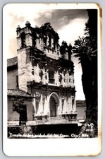 Templo de La Caridad Ciudad De Las Casas Chis Mexico RPPC Real Photo Postcard picture