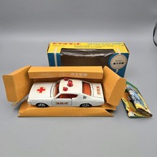 Model Pet No.57 Toyota Crown Red Cross Ambulance Asahi Toy picture
