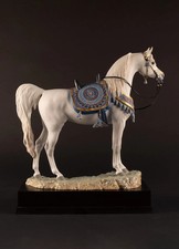 Lladro Arabian Pure Breed Horse High Porcelain Sculpture Limited Ed 01002020 picture