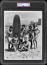 1992 NBC Saved By The Bell Cast Hawaiian Type 1 8x10 Original Photo PSA/DNA picture
