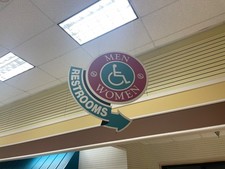 Mid to Late 90s Winn Dixie Bathroom sign picture