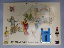 Advertising box calendar