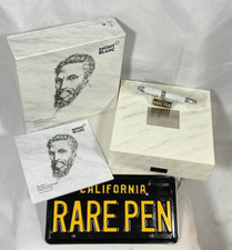 Montblanc Homage to Michelangelo Fountain Pen 18K GOLD & MARBLE 96 NEW SEALED picture