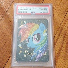 KAYOU My Little Pony Rainbow Dash 2025 MLPME02 EN-US SC Hologram #003L5 PSA 10 picture