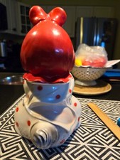 Rare Vintage Peek A Boo Cookie Jar, Van Tallingen, good condition. 12x6 picture