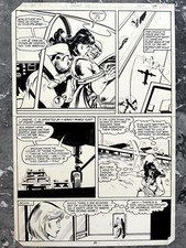 She-Hulk #18 Pg 26 Original Comic Art M Vosburg F Springer 1981 1st Grappler App picture