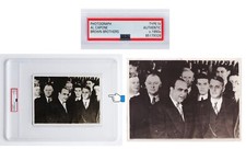 Al Capone 1931 (1950's) Scarface Chicago Mafia Boss PSA Encapsulated Photo 136/2 picture
