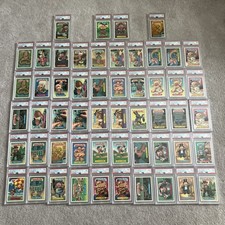 Lot Of 54 1998 Series 15 Garbage Pail Kids GPK Die Cut Stickers PSA 9 Mint Cards picture