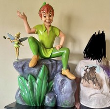 RARE Life Size Disney Store Display Peter Pan Tinkerbell Figure Statue Prop picture