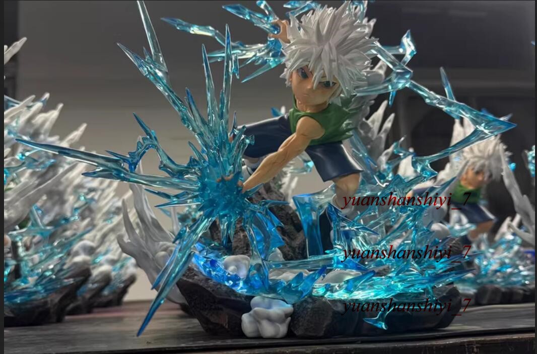 BFF Studio Hunter x Hunter Killua Zoldyck Stand Led Figurine Limited Model H36cm BFF Studio Hunter x Hunter Killua Zoldyck Stand Led Figurine Limited Model H36cm