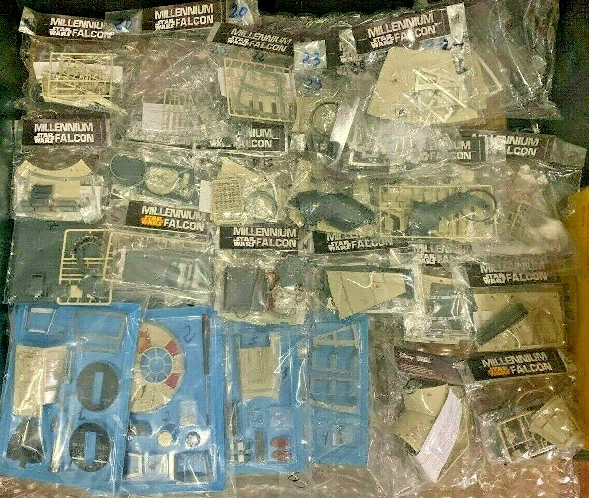 DeAgostini Build your own Millennium Falcon, R2D2 and X-WING all 3 complete DeAgostini Build your own Millennium Falcon, R2D2 and X-WING all 3 complete