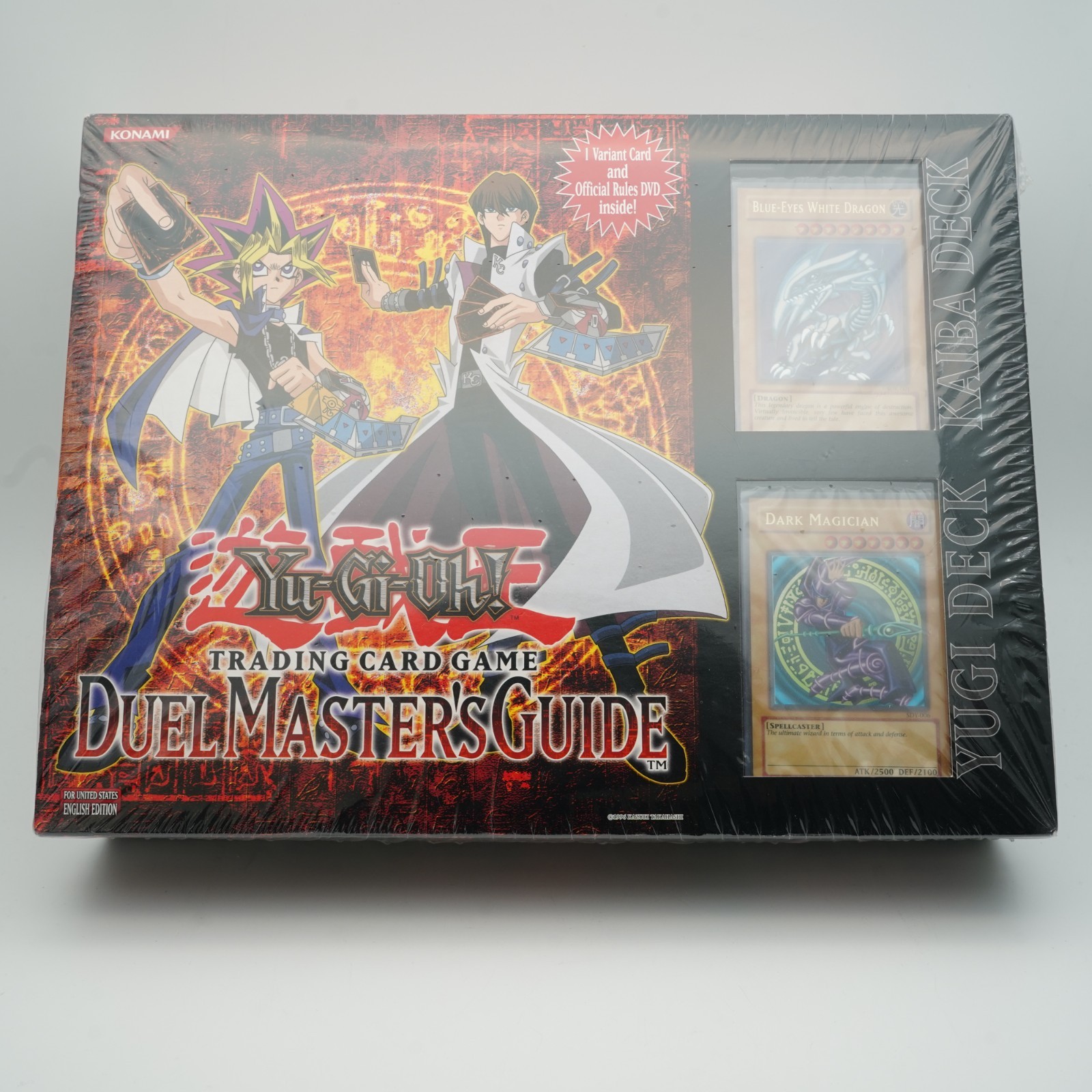 Yu-Gi-Oh Duel Master Guide Sealed Box Yugi & Kaiba Starter Decks 2002 Konami Yu-Gi-Oh Duel Master Guide Sealed Box Yugi & Kaiba Starter Decks 2002 Konami