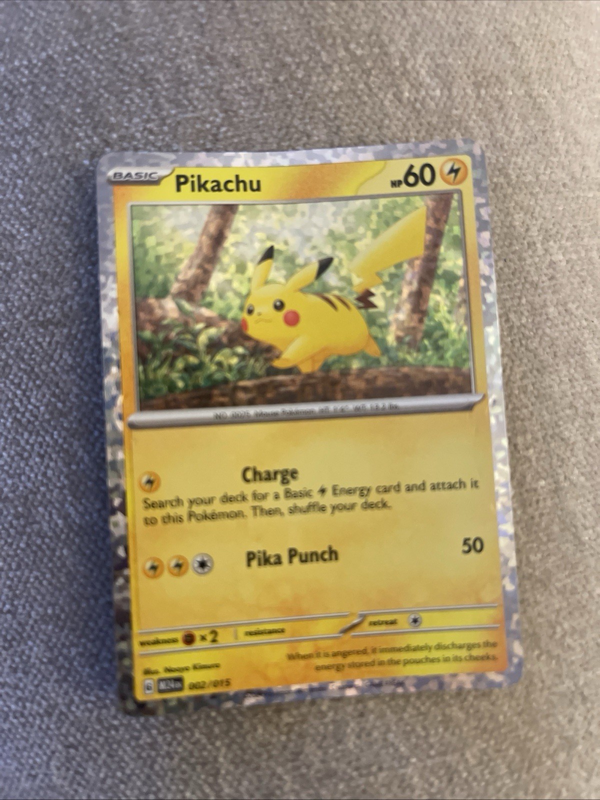 Pikachu New 2025 McDonalds Happy Meal Holo Pokémon Dragon Discovery Card 002/015 Pikachu New 2025 McDonalds Happy Meal Holo Pokémon Dragon Discovery Card 002/015