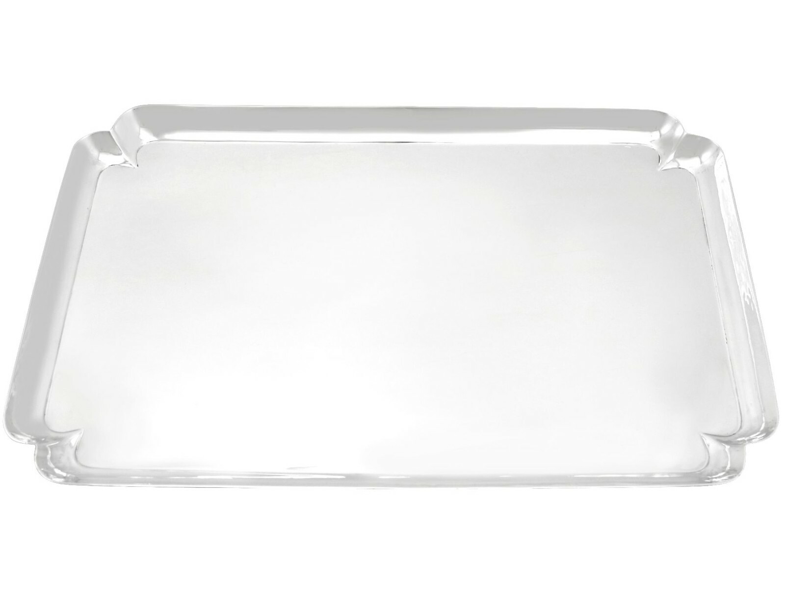 Sterling Silver Salver - Queen Anne Style - Antique George VI