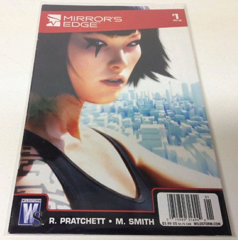 Mirror's Edge #1 Comic (Wildstorm 2008) ULTRA RARE NEWSSTAND