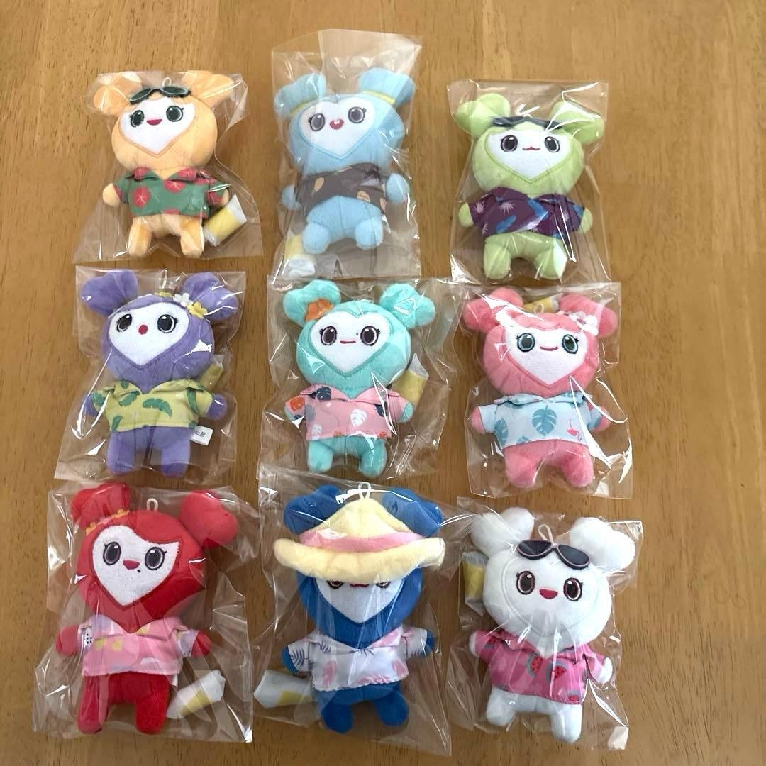 TWICE 2019 Twaii's Shop Lovely Charm Complete Set Tokyo Osaka Limited TWICE 2019 Twaii's Shop Lovely Charm Complete Set Tokyo Osaka Limited