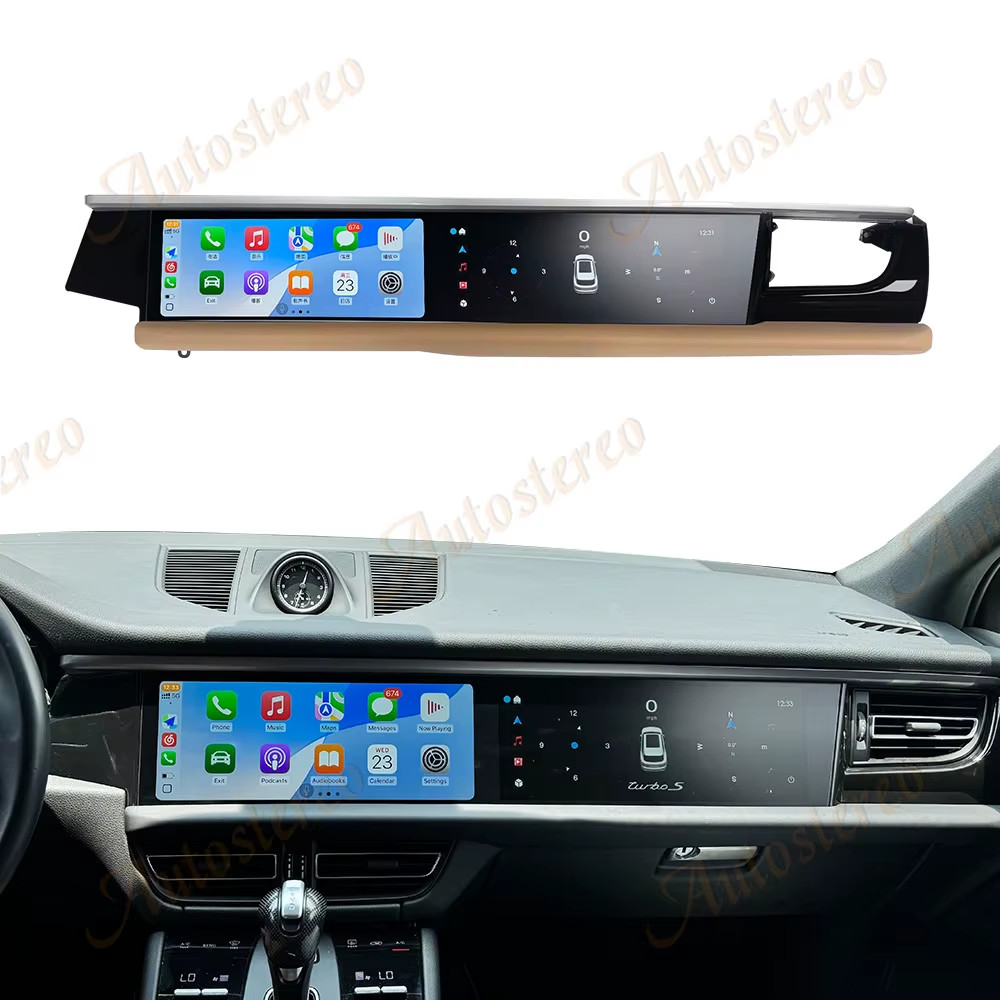 Android Dual Screen For Porsche Macan PCM5 2018-2024 Car Radio Multimedia Playe Android Dual Screen For Porsche Macan PCM5 2018-2024 Car Radio Multimedia Playe