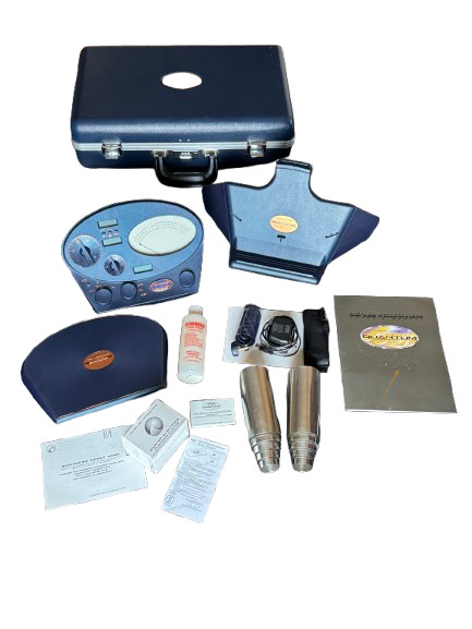 E Meter Quantum 7 E-Meter Complete Set Rare Midnight Blue Working Collectors E Meter Quantum 7 E-Meter Complete Set Rare Midnight Blue Working Collectors